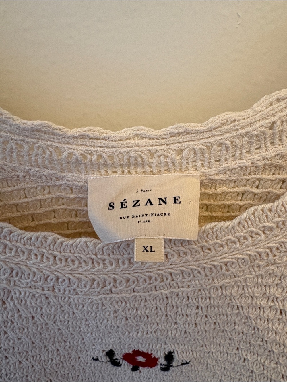Sezane Yda top size XL - Picture 4 of 5